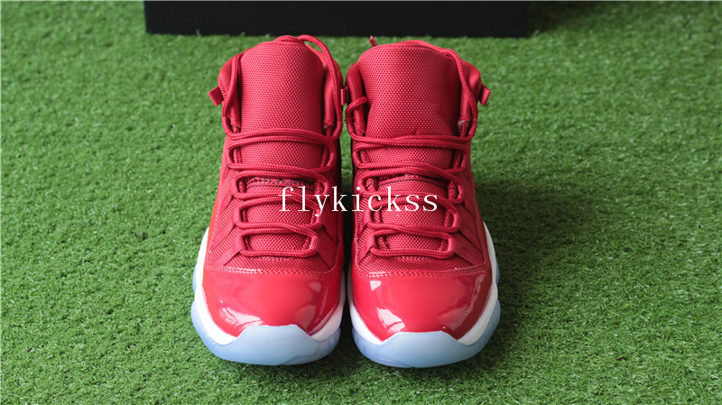 Authentic Air Jordan 11 Gym Red GS